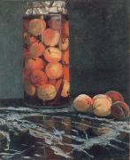 Claude Monet Jar of Peaches USA oil painting artist